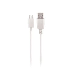 Laturi Maxlife MXTC-01 USB + microUSB (1A), valkoinen hinta ja tiedot | Puhelimen laturit | hobbyhall.fi