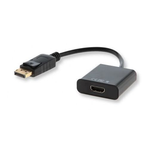 Savio cl-55, DisplayPort - HDMI, 20 cm hinta ja tiedot | Kaapelit ja adapterit | hobbyhall.fi