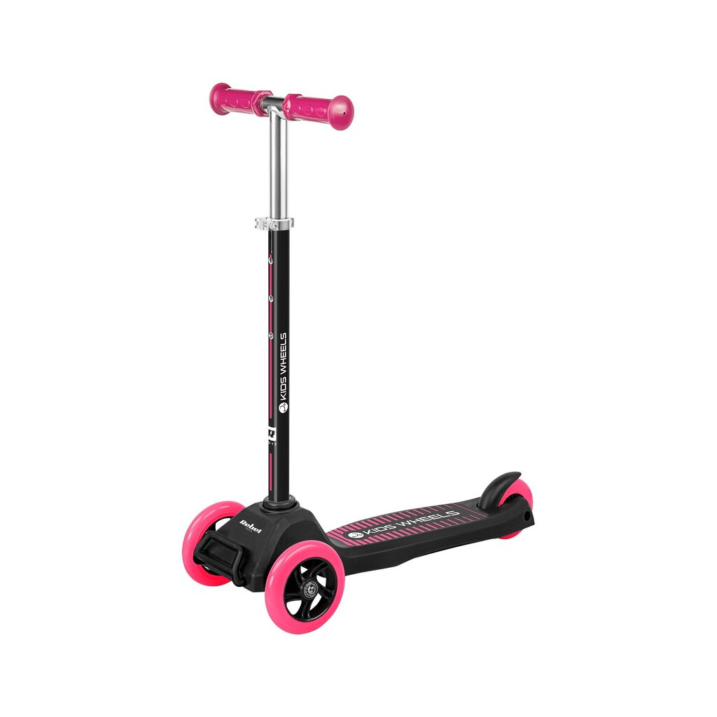 Lasten kolmipyöräinen potkulauta REBEL KIDS WHEELS PINK hinta ja tiedot | Potkulaudat | hobbyhall.fi