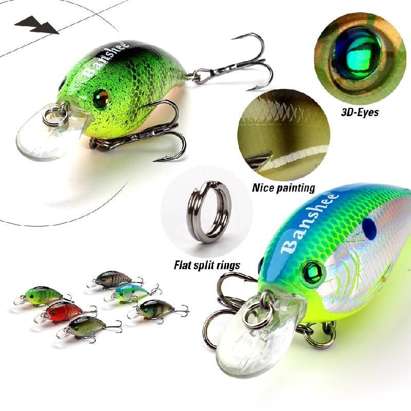 Vobler Banshee Crankbait Bass 60mm 10g VC01 Murky Perch, kelluva hinta ja tiedot | Vieheet ja uistimet | hobbyhall.fi