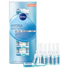 Intensiivisesti kosteuttavat kasvoampullit Nivea Hydra Skin Effect, 7 x 7 ml hinta ja tiedot | Kasvoöljyt ja seerumit | hobbyhall.fi