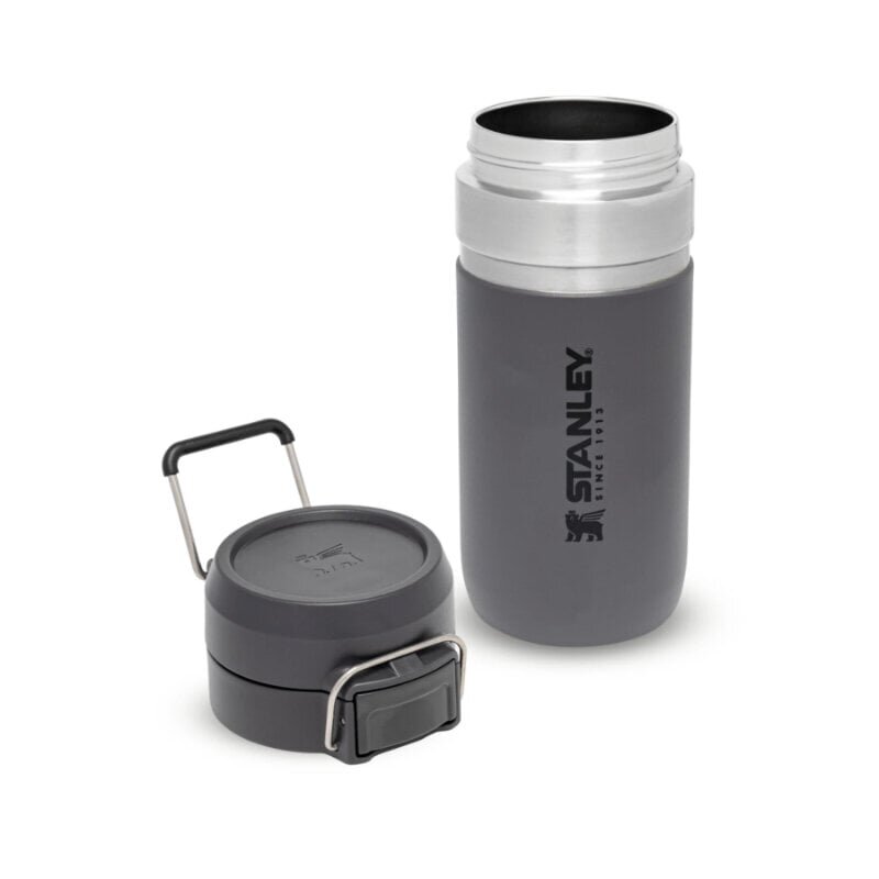 Termospullo The Quick Flip Water Bottle Go 0,47 l, harmaa hinta ja tiedot | Termoskannut ja termosmukit | hobbyhall.fi