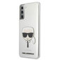 Karl Lagerfeld Samsung S21 Plus, läpinäkyvä hinta ja tiedot | Puhelimen kuoret ja kotelot | hobbyhall.fi