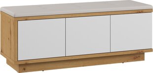 Penkki Meblocross Hybrid Hyb-02 3D, tammi / valkoinen / beige väri hinta ja tiedot | Kenkäkaapit ja -hyllyt | hobbyhall.fi