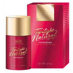Hot Twilight Pheromone Natural Spray - 50 ml hinta ja tiedot | Eroottiset tuoksut ja parfyymit | hobbyhall.fi