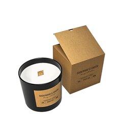 Tuoksukynttilä Cedarwood & Vanilja 300 g hinta ja tiedot | Kynttilät ja kynttilänjalat | hobbyhall.fi