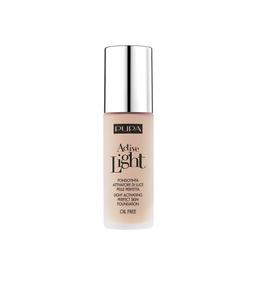 Meikkivoide SPF10 Pupa Active Light Perfect Skin 30 ml, 020 hinta ja tiedot | Meikkivoiteet ja puuterit | hobbyhall.fi