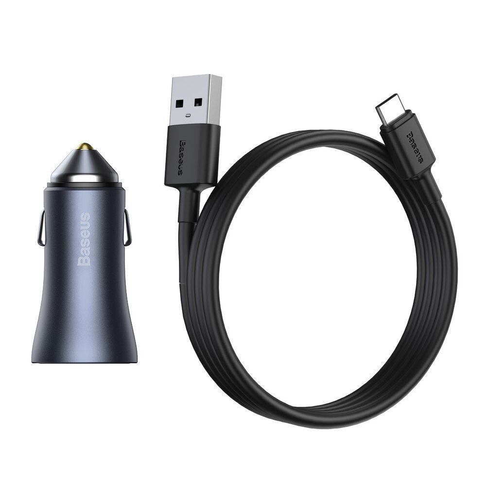 Baseus TZCCJD-0G, USB Type C hinta ja tiedot | Puhelimen laturit | hobbyhall.fi