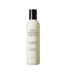 Volyymia lisäävä hoitoaine John Masters Organics Rosemary & Peppermint Conditioner, 236 ml hinta ja tiedot | Hoitoaineet | hobbyhall.fi