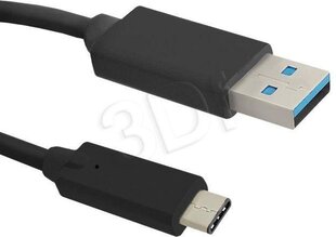 Qoltec - Kabel USB 3.1 typ C męski | USB 3.0 A męski | 1.8m hinta ja tiedot | Kaapelit ja adapterit | hobbyhall.fi