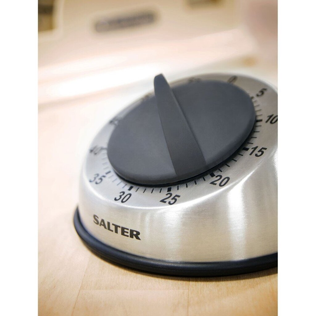 Salter 338 SSBKXR15 Stainless Steel Mechanical Timer hinta ja tiedot | Keittiövälineet | hobbyhall.fi