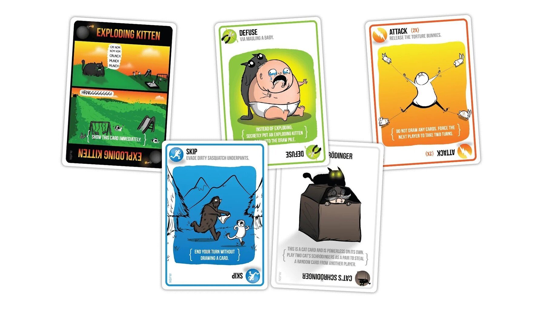 Aikuisten Lautapeli Exploding Kittens: NSFW Deck, ENG hinta ja tiedot | Lautapelit ja älypelit | hobbyhall.fi