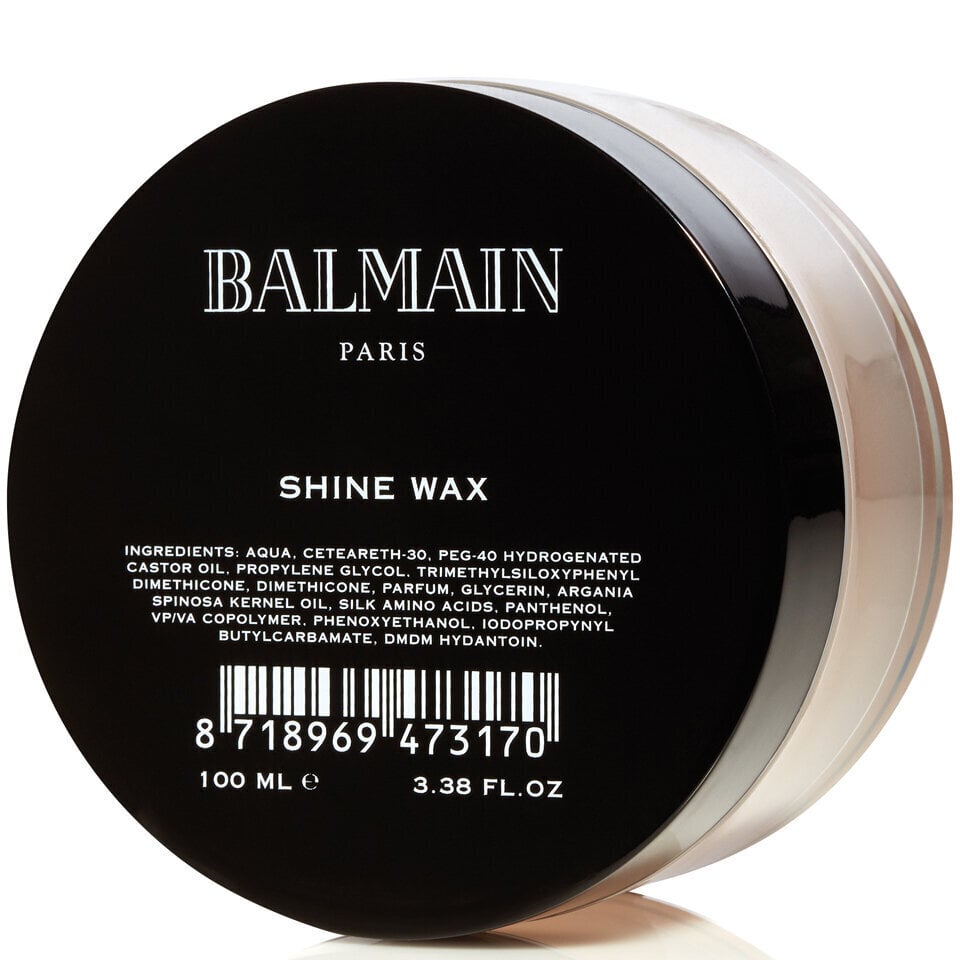 Hiusten muotoiluvaha Balmain Shine Wax, 100 ml hinta ja tiedot | Kampaamotuotteet | hobbyhall.fi