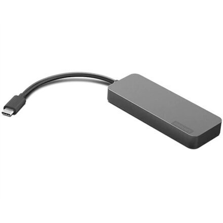 Lenovon 4-porttinen USB A -jakaja USB-C-liitännällä GX90X21431 hinta ja tiedot | Adapterit | hobbyhall.fi