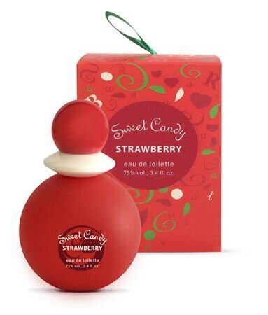 Eau de Toilette Sweet Candy Strawberry Kiss EDT naisille, 100ml hinta ja tiedot | Naisten hajuvedet | hobbyhall.fi