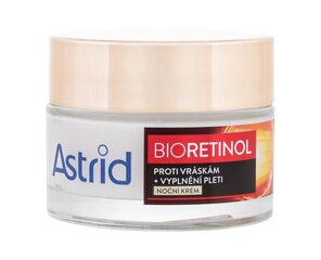 Anti Wrinkle Night Cream Bioretinol 50 ml hinta ja tiedot | Astrid Hajuvedet ja kosmetiikka | hobbyhall.fi
