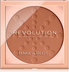 Revolution Bake & Blot Compact Powder Deep Dark, 5,5 g hinta ja tiedot | Meikkivoiteet ja puuterit | hobbyhall.fi