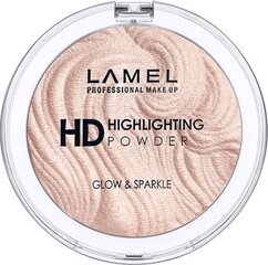 Lamel Insta HD Highlihting Glow and Sparkle nr 402, 12g hinta ja tiedot | Aurinkopuuterit ja poskipunat | hobbyhall.fi