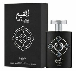 Hajuvesi miehille ja naisille Lattafa Al Qiam Silver EDP, 100 ml hinta ja tiedot | Naisten hajuvedet | hobbyhall.fi