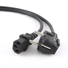 kaapeli Gembird PC-186 PSU, 1,8 m, musta hinta ja tiedot | Kaapelit ja adapterit | hobbyhall.fi