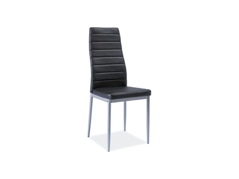 4 tuolin sarja Signal Meble H261 Bis Alu, musta hinta ja tiedot | Ruokapöydän tuolit | hobbyhall.fi