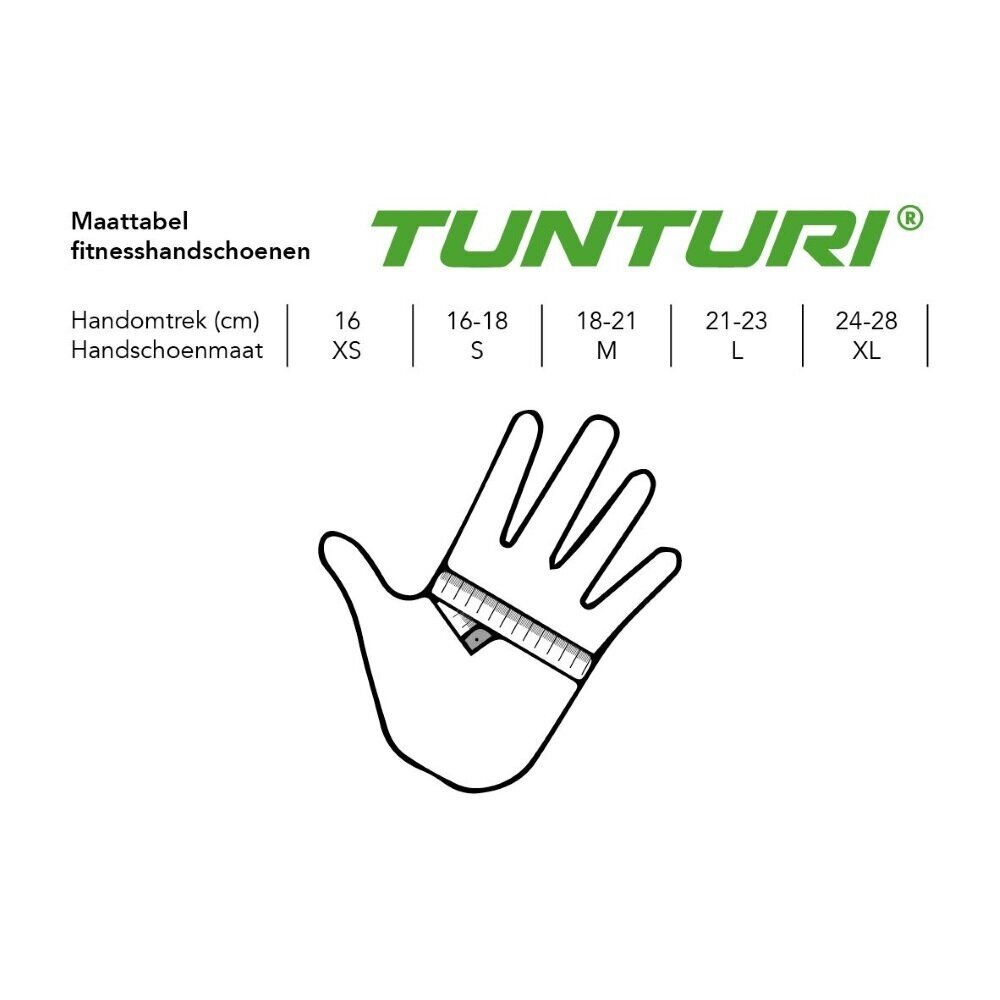 Tunturi Pro Gel käsineet, M hinta ja tiedot | Kuntosalihanskat | hobbyhall.fi