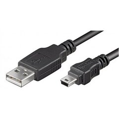 Logilink USB MINI-B 5-pin 180 Cert 1.8m  hinta ja tiedot | Logilink Kodinkoneet ja kodinelektroniikka | hobbyhall.fi