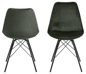 2 kpl tuoleja Eris, vihreä hinta ja tiedot | Ruokapöydän tuolit | hobbyhall.fi