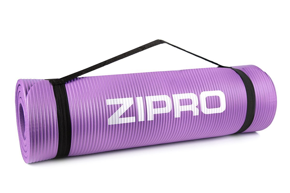 Harjoitusmatto Zipro, 180x60x1 cm, violetti hinta ja tiedot | Joogamatot | hobbyhall.fi