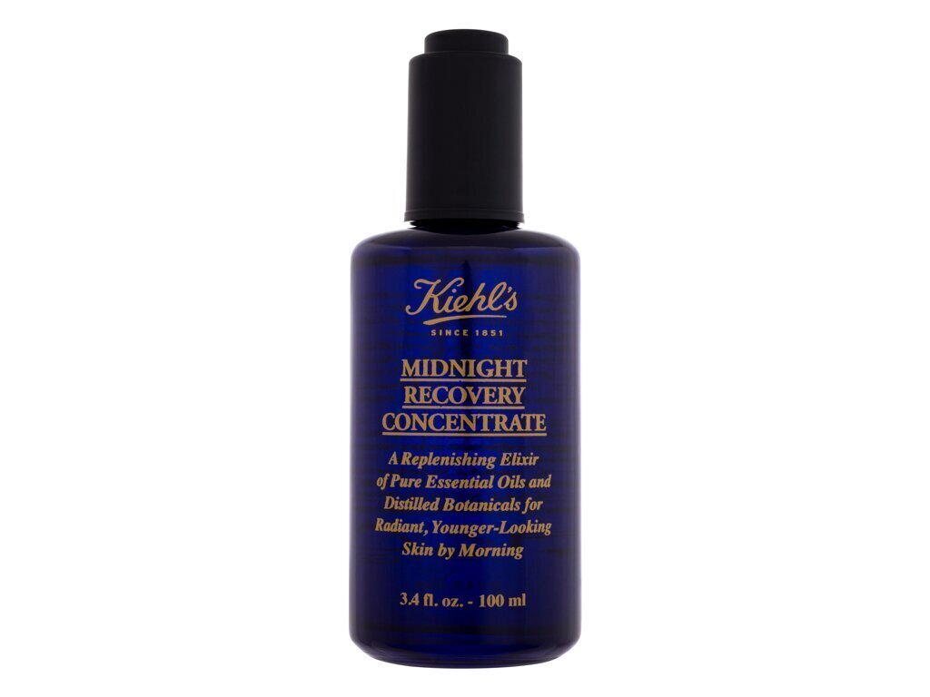 Korjaava kasvotiiviste naisille Kiehls Midnight Recovery, 100 ml hinta ja tiedot | Kasvoöljyt ja seerumit | hobbyhall.fi