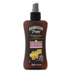 Hawaiian Tropic Protective (Dry Spray Oil) kuivaöljysuihke SPF 20, 200 ml hinta ja tiedot | Hawaiian Tropic Vartalonhoito | hobbyhall.fi