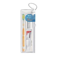 White Glo / TRAVELLER'S PACK PROFESSIONAL / matkapakkaus: hammastahna, hammasharja ja hammasväliharjat hinta ja tiedot | White Glo Hygieniatuotteet | hobbyhall.fi