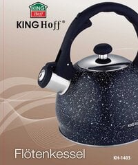 Kinghoff KH - 1403 -vesipannu, 2 l, marmori hinta ja tiedot | Kahvipannut ja teekannut | hobbyhall.fi