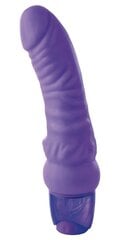 Mr.vibraattori Oikea, violetin värinen, 19 cm mittainen hinta ja tiedot | Vibraattorit | hobbyhall.fi