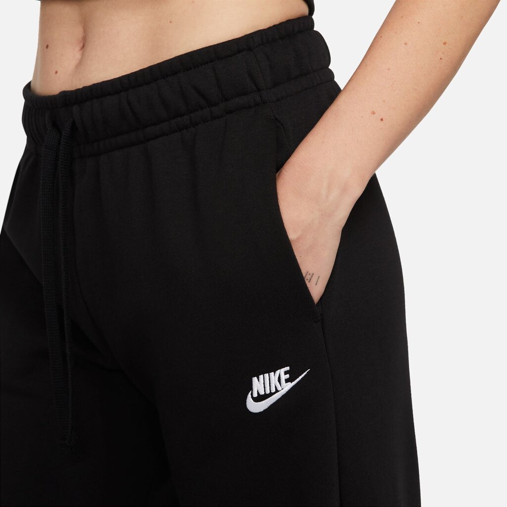 Nike naisten collegehousut NSW CLUB FLC MR PANT WIDE, musta hinta ja tiedot | Naisten urheiluvaatteet | hobbyhall.fi