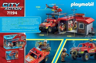 71194 PLAYMOBIL® City Action, Paloauto hinta ja tiedot | LEGOT ja rakennuslelut | hobbyhall.fi