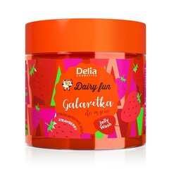 Suihkugeeli Delia Dairy fun Mansikkapelto, 250 ml hinta ja tiedot | Suihkusaippuat ja suihkugeelit | hobbyhall.fi