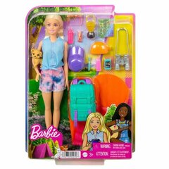 Barbie Camping Barbie Malibu Nukke + Tarvikkeet hinta ja tiedot | Tyttöjen lelut | hobbyhall.fi