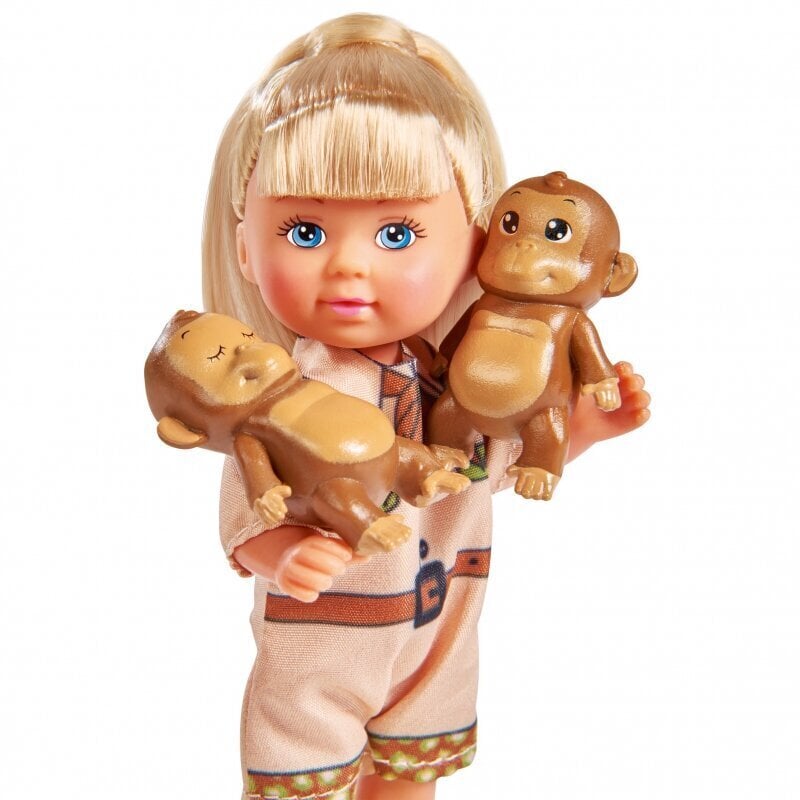 Evi-nukke apinoilla hinta ja tiedot | Tyttöjen lelut | hobbyhall.fi