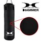 Nyrkkeilysäkki Hammer Fit Black, 100x30 cm hinta ja tiedot | Kamppailulajit | hobbyhall.fi