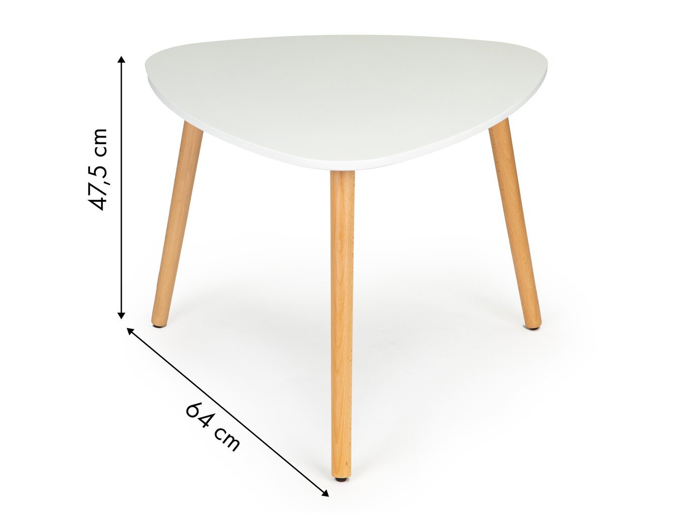 Sohvapöytä ModernHome, valkoinen hinta ja tiedot | Ruokapöydät | hobbyhall.fi