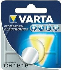 Paristo Varta, CR 1616 hinta ja tiedot | Paristot | hobbyhall.fi