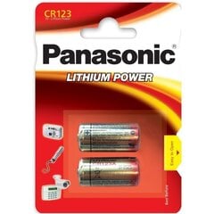 Panasonic -litiumparistot, CR-123AL/2B hinta ja tiedot | Paristot | hobbyhall.fi