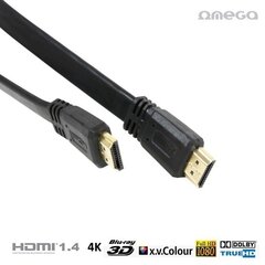 Omega OCHF34 HDMI, 3m hinta ja tiedot | Kaapelit ja adapterit | hobbyhall.fi
