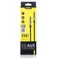 Kaapeli Remax L100 Aux 3,5-3,5 mm, 1 m, punainen hinta ja tiedot | Puhelinkaapelit | hobbyhall.fi