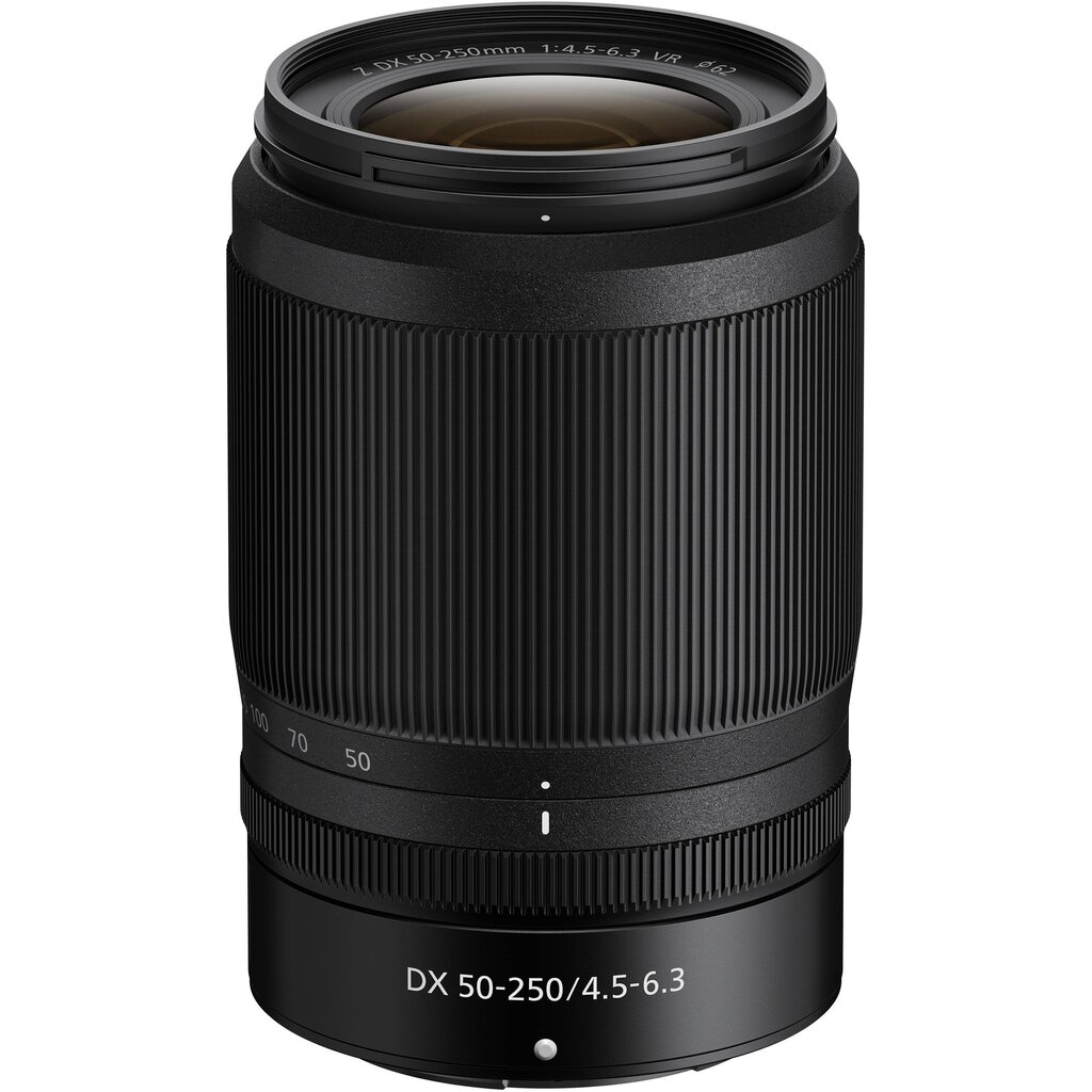 Nikon NIKKOR Z DX 50-250mm f/4.5-6.3 VR -objektiivi, valkoinen laatikko (white box) hinta ja tiedot | Objektiivit | hobbyhall.fi