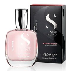 Hius- ja vartalosuihke - Alfaparf Milano Semi Di Lino Sublime Water, 50 ml hinta ja tiedot | Naamiot, öljyt ja seerumit | hobbyhall.fi