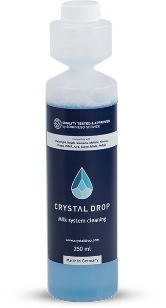 Crystal Drop 250 ml Kahvinkeittimen maitojärjestelmän puhdistusaine. hinta ja tiedot | Puhdistusaineet | hobbyhall.fi