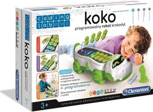 Ohjelmoitava robottikrokotiili Coco Clementoni 50108 hinta ja tiedot | Poikien lelut | hobbyhall.fi