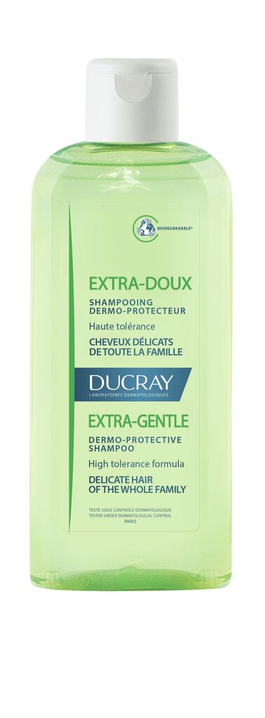 Shampoo Ducray Extra-Doux 200 ml hinta ja tiedot | Shampoot | hobbyhall.fi